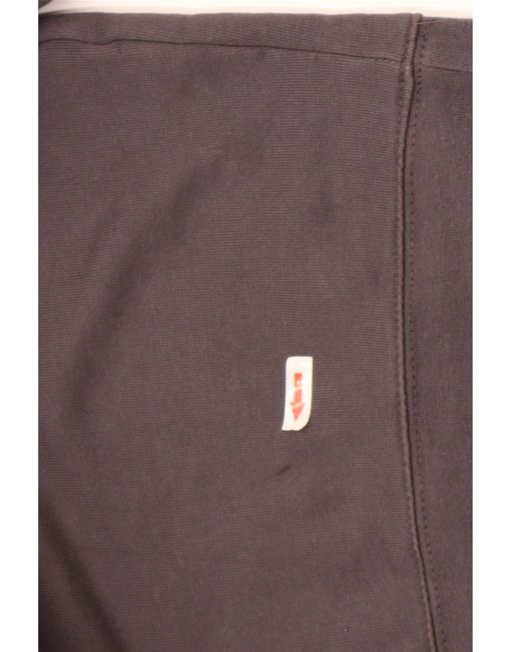 Zara Moletom Masculino Jumper Grande Algodão Cinza