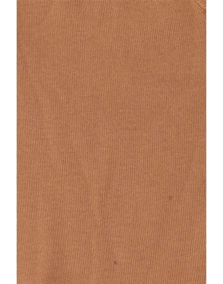 Colete masculino vintage regata IT 48 lã bege médio