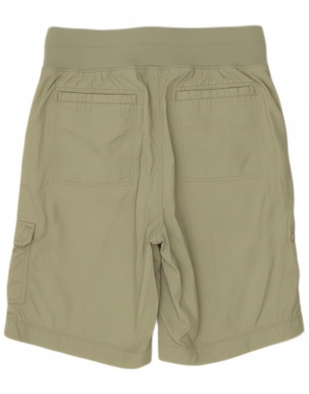 Shorts Chino feminino Calvin Klein médio W30 algodão cáqui