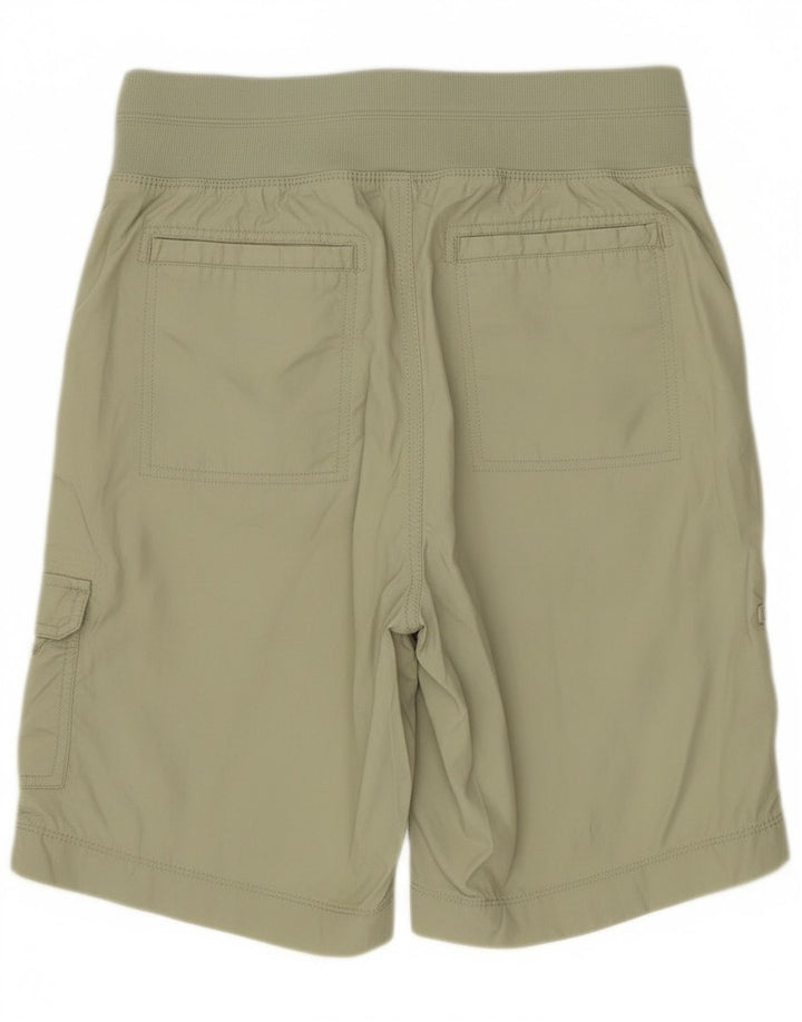 Shorts Chino feminino Calvin Klein médio W30 algodão cáqui