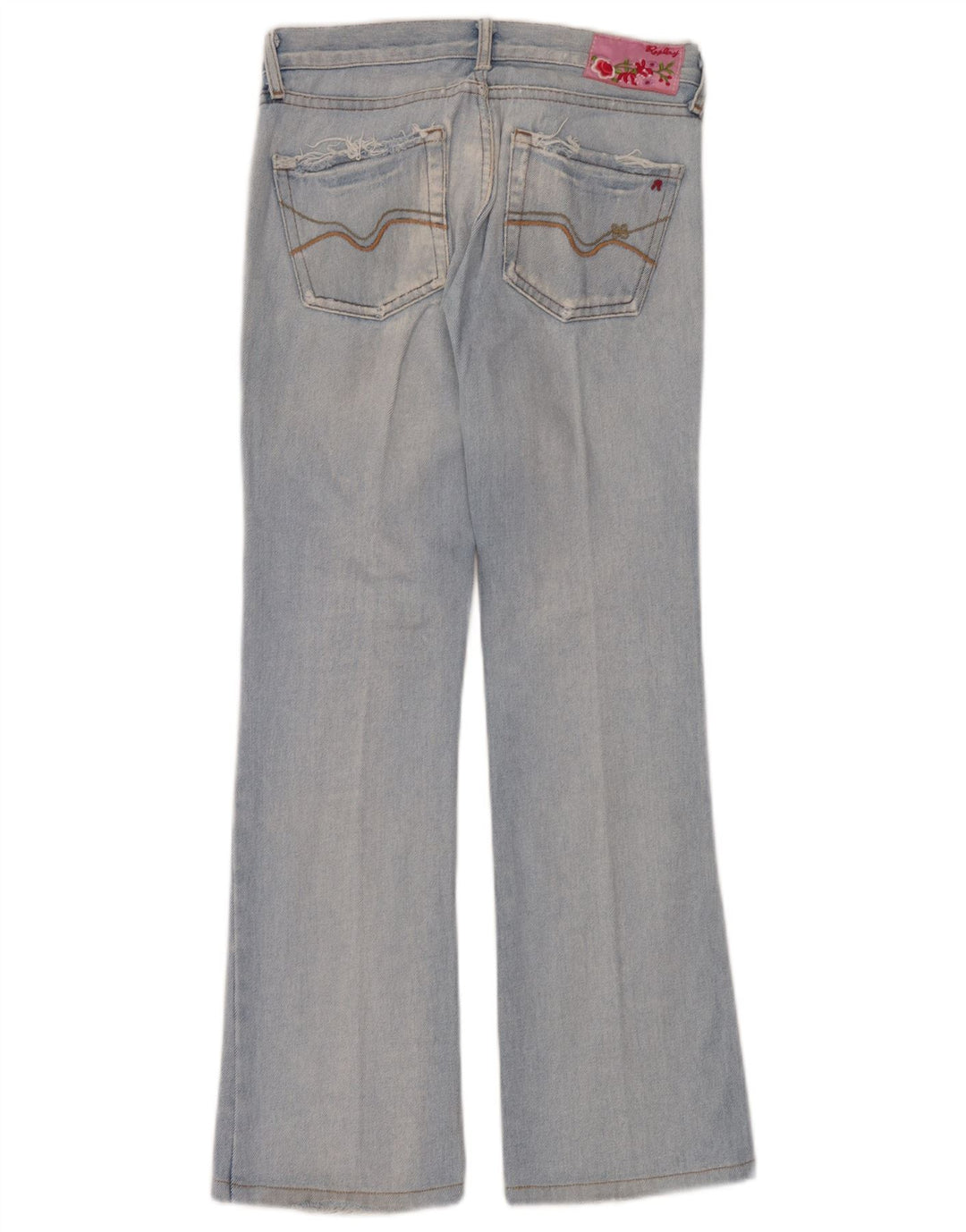 Calça jeans feminina Replay W25 L30 azul algodão