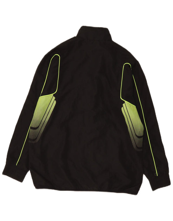 Jaqueta Adidas Boys Graphic Treino Top 13-14 Anos Grande Poliéster Preto