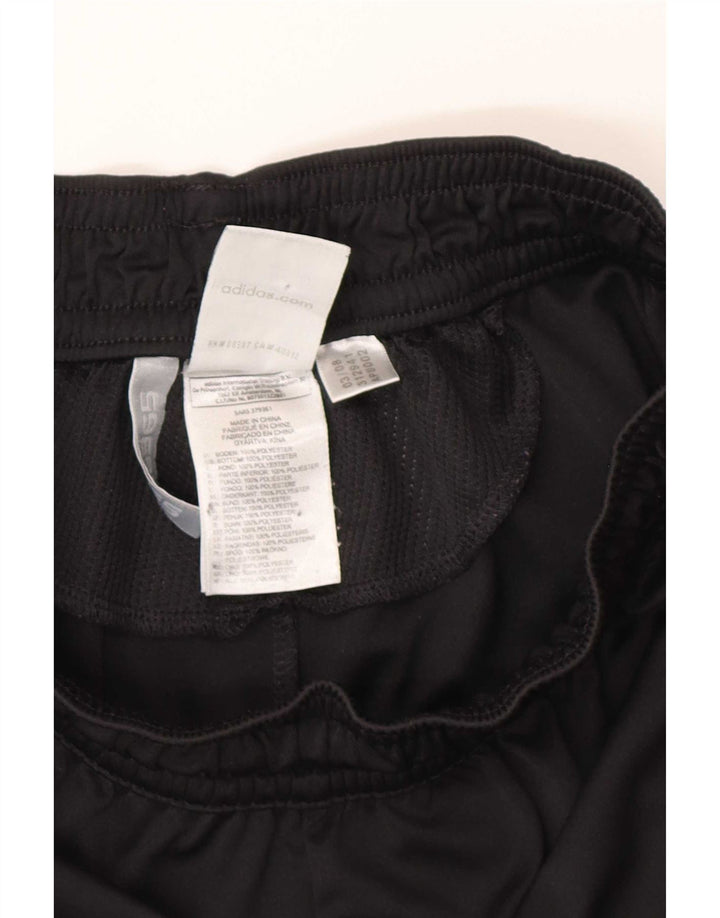 Adidas Mens AC Milan Sport Shorts Pequeno Poliéster Preto