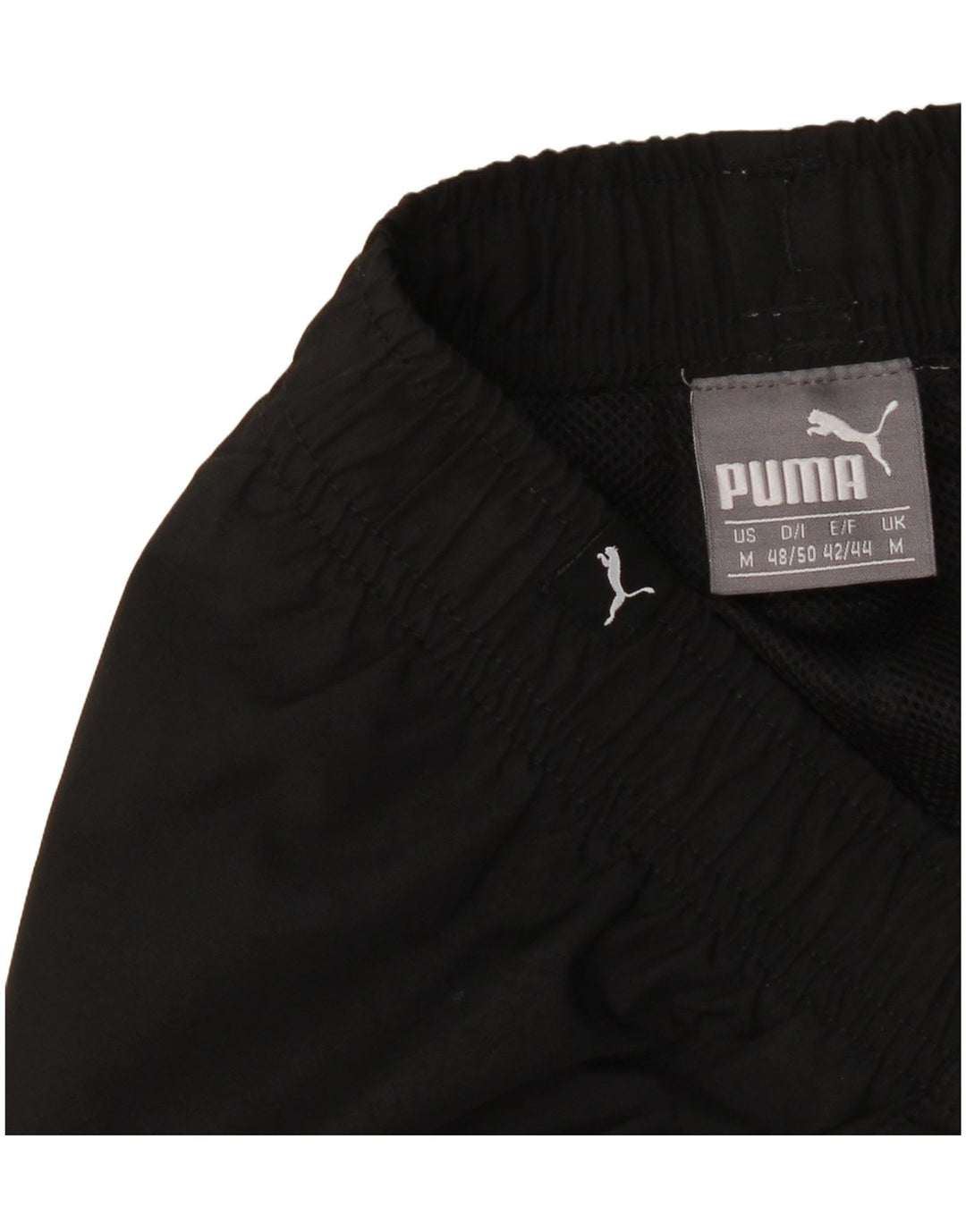 Shorts esportivos masculinos Puma médio preto