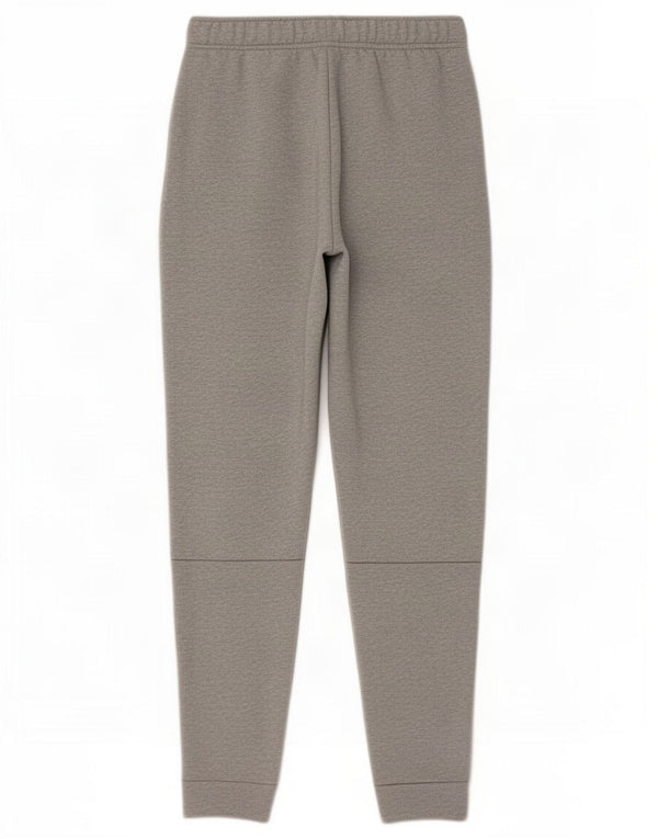 Nike Mens Dri Fit Calça de treino padrão Joggers pequeno algodão cinza