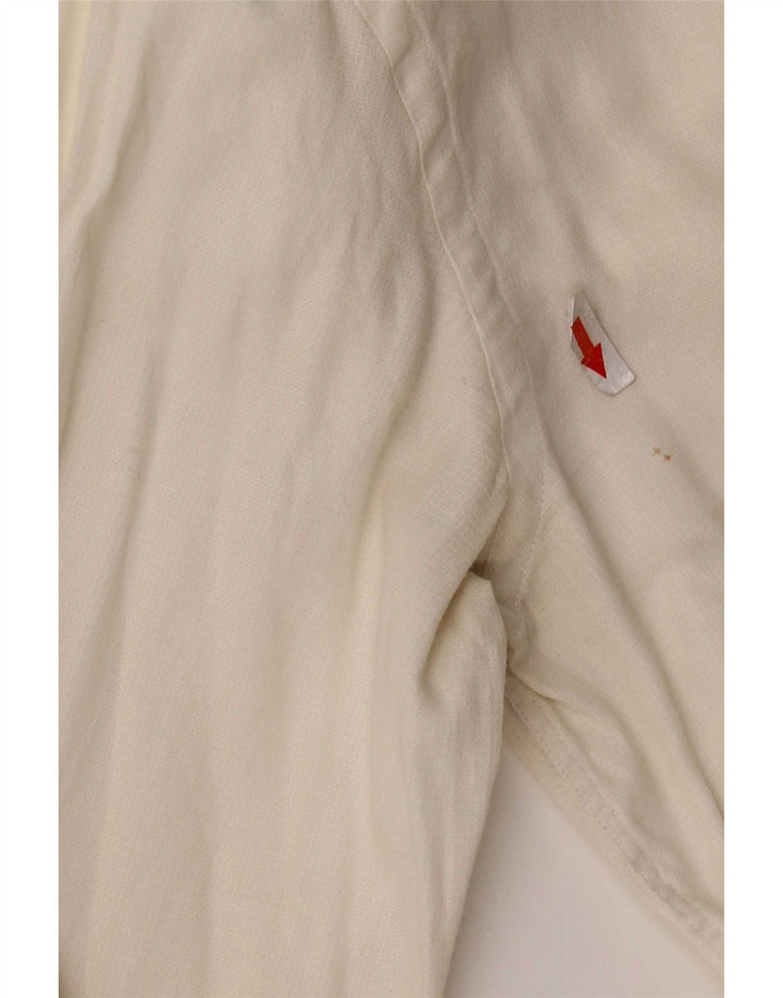 Hugo Boss Mens Slim Fit Camisa EU 40 Médio Branco