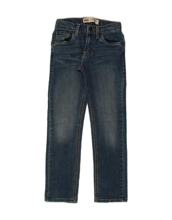 LEVI'S Boys 511 Slim Jeans 7-8 Years W24 L22 Blue Cotton Vintage Levi's and Second-Hand Levi's from Messina Hembry 