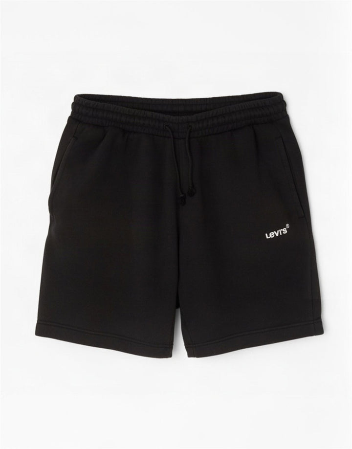 Shorts esportivos masculinos Levi's médio preto
