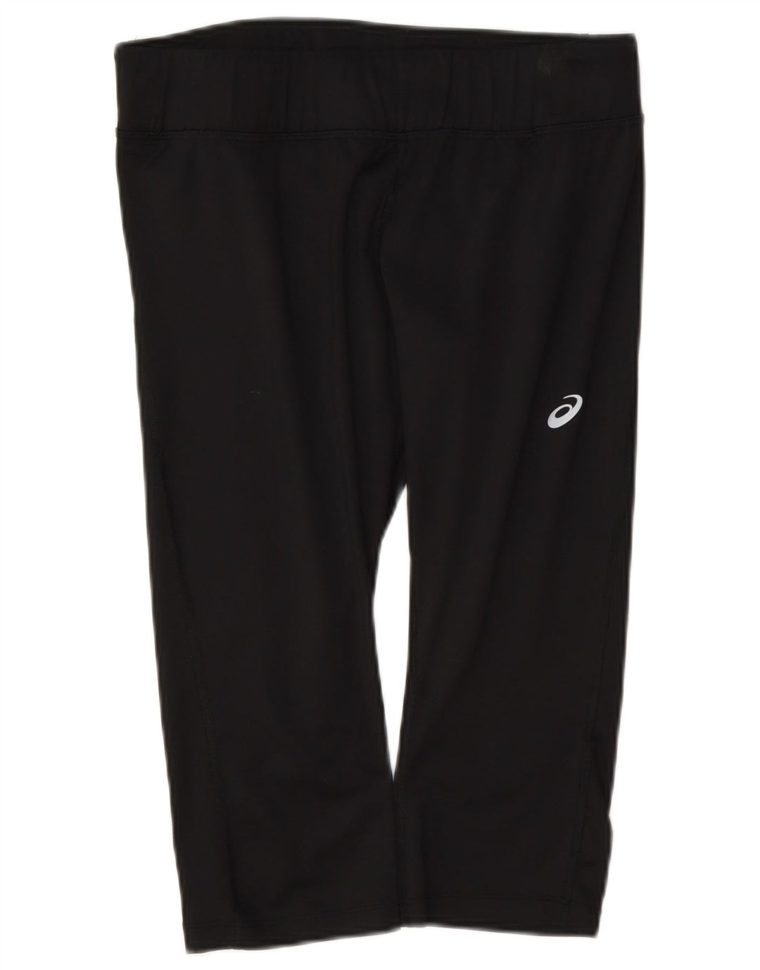 Calça de treino feminina Asics Capri UK 14 grande poliéster preto