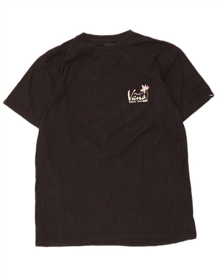 Camiseta Vans Masculina Classic Fit Graphic Top Médio Algodão Preto