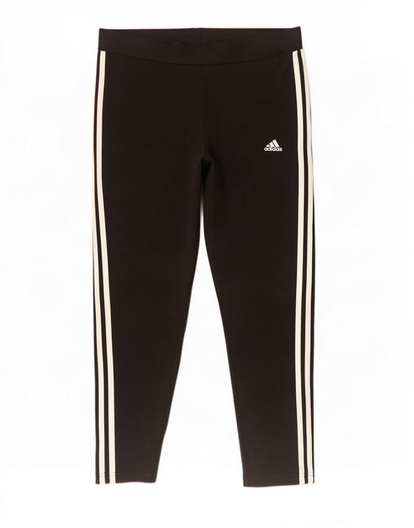 Leggings Adidas Mulher UK 20/22 XL Algodão Preto