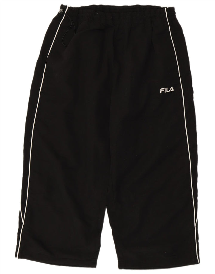 Calça de treino masculina FILA Graphic Capri XL preto poliéster