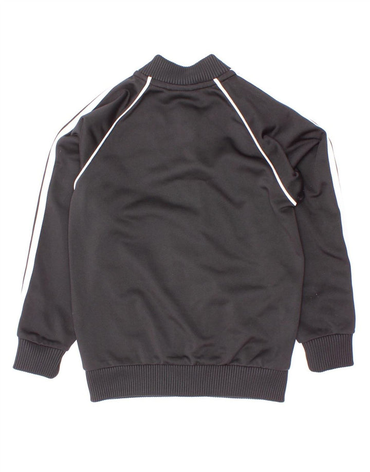 Casaco de treino Adidas Boys 2-3 anos preto poliéster