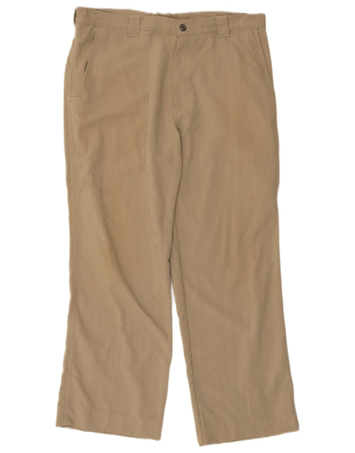 Calça cargo reta masculina ROHAN W36 L27 poliamida bege
