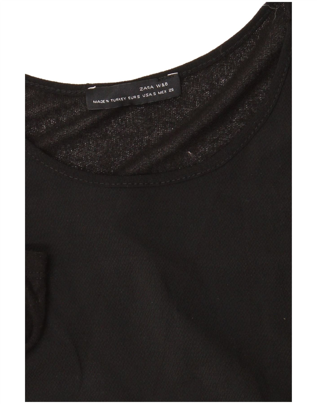 Vestido maxi feminino de manga comprida Zara UK 10 pequeno preto