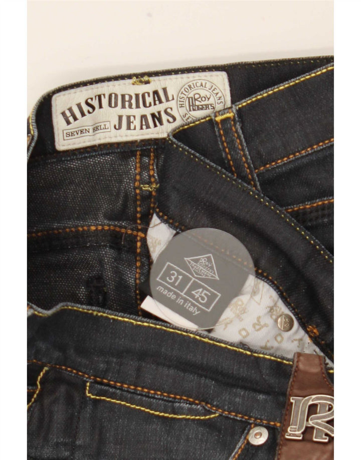 Roy Rogers Mens Jeans Slim W31 L32 Azul Marinho Algodão