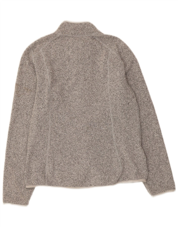 Jaqueta de treino feminina The North Face Reino Unido 14 grande cinza manchado