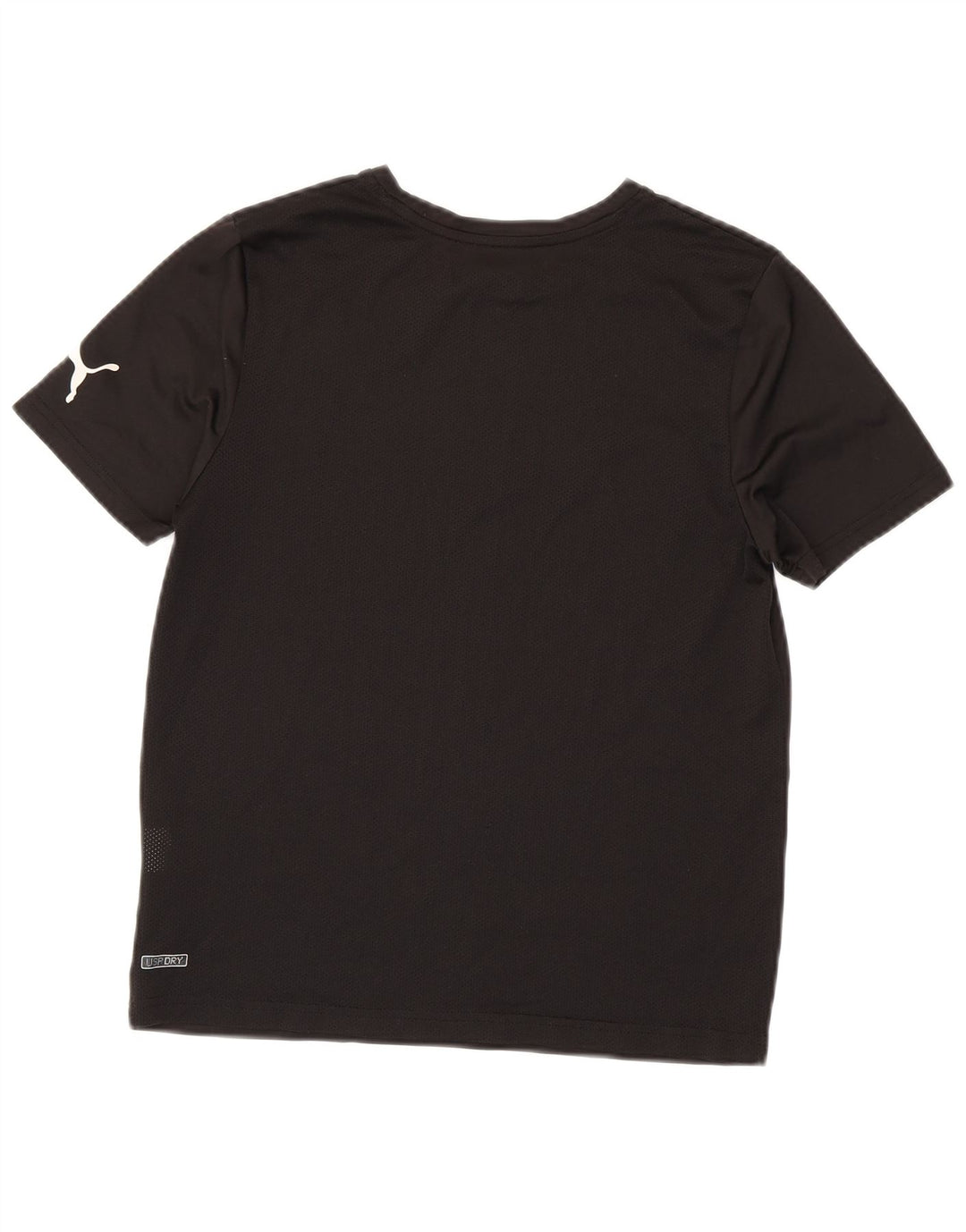 Puma Camiseta Feminina Graphic Top UK 12 Médio Preto