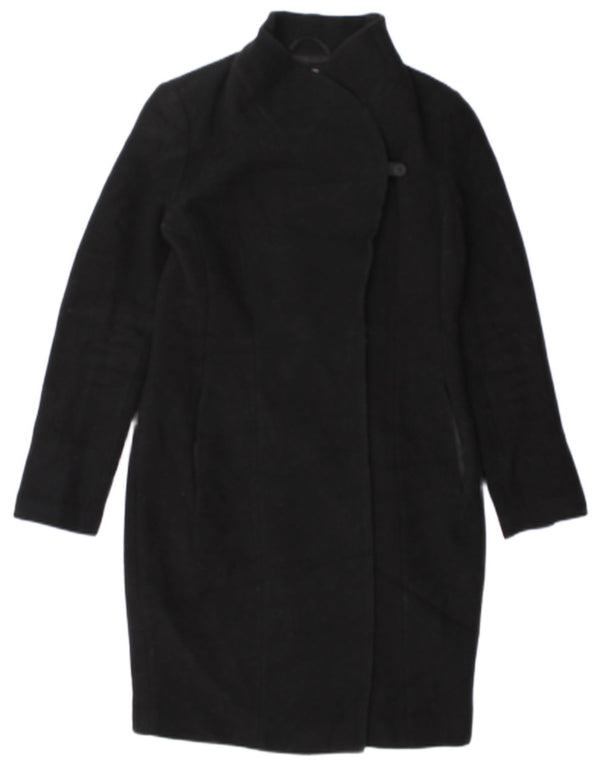 Sobretudo feminino Zara UK 10 pequeno preto