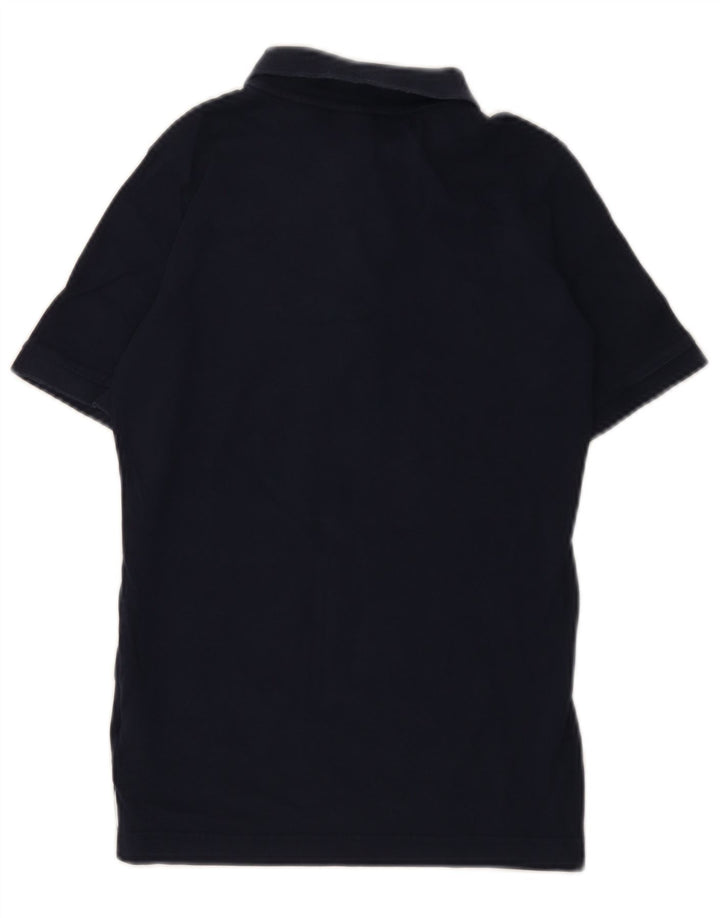 Camisa pólo Nike Boys 10-11 anos médio azul marinho algodão