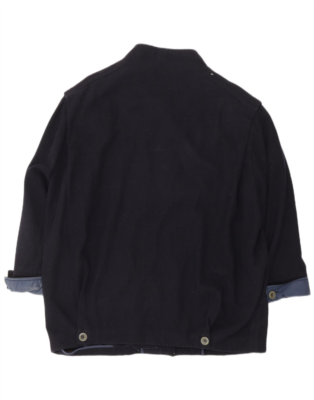 Jaqueta corta-vento feminina oversized OURAGAN Reino Unido 18 XL azul marinho