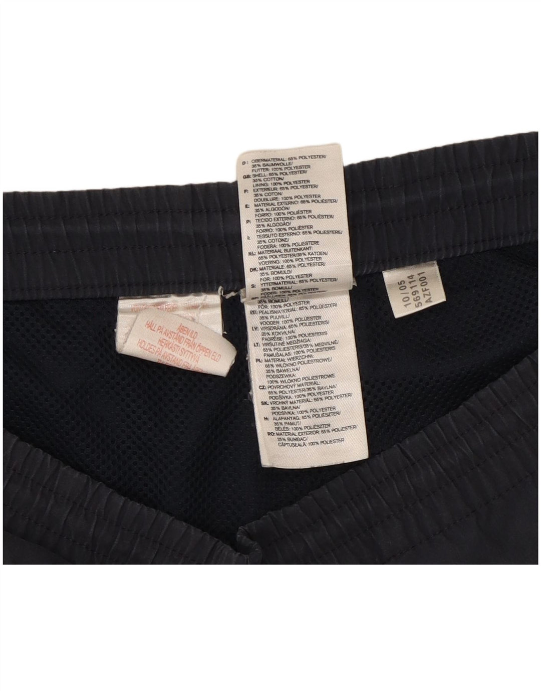 Adidas Mens Bermuda Sport Shorts Médio Azul Marinho Poliéster