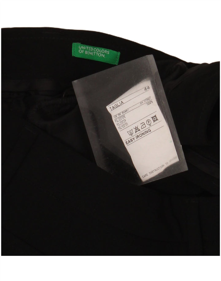 Calça Bootcut Feminina Benetton IT 44 Médio W30 L34 Poliéster Preto