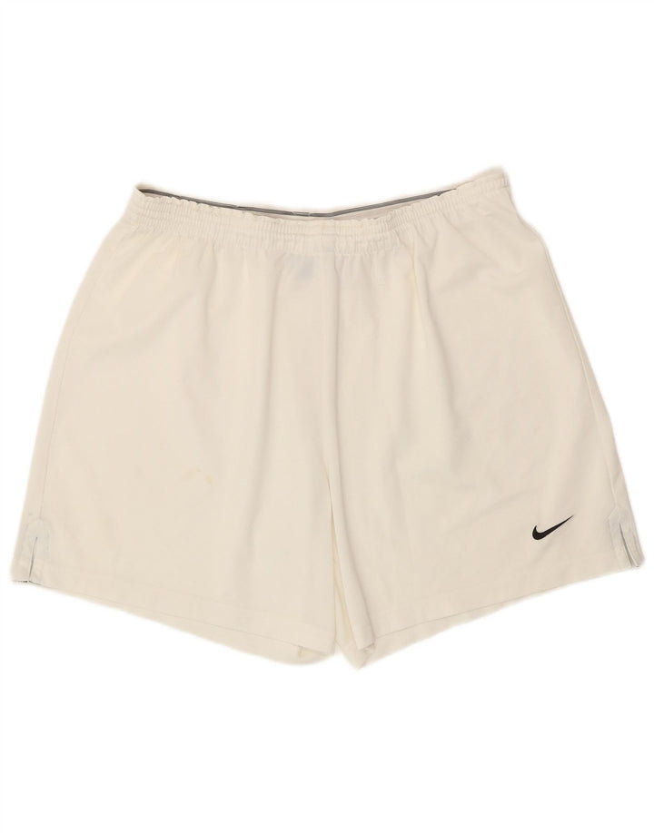 Shorts esportivos masculinos Nike XL branco poliéster
