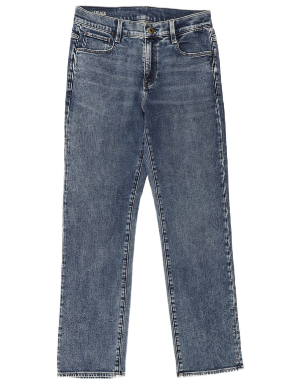 Jeans retos masculinos G-Star W28 L30 algodão azul