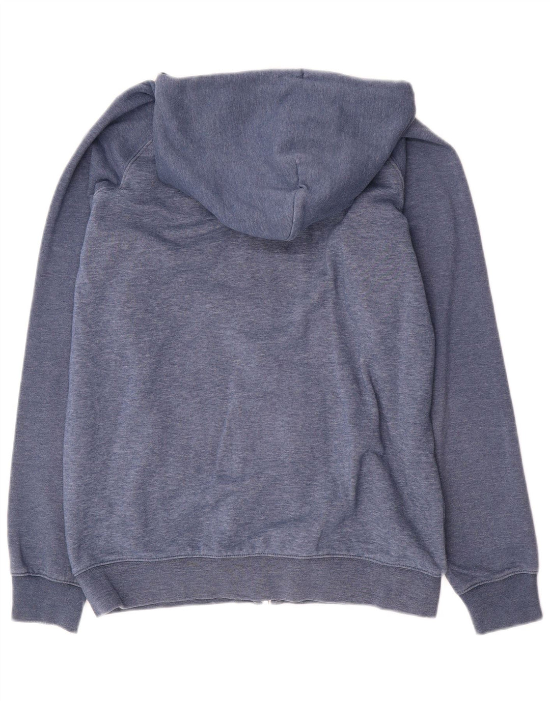 Suéter masculino com capuz e zíper Quiksilver algodão azul médio