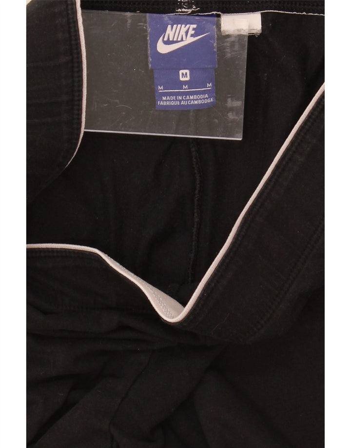 NIKE Womens Graphic Leggings UK 12 Medium Black Vintage Nike and Second-Hand Nike from Messina Hembry 