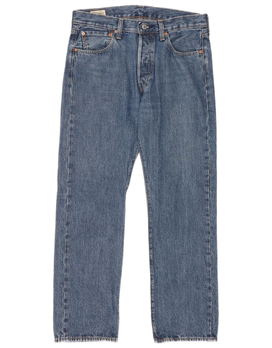 Jeans Levis 501 Straight Masculino W32 L30 Azul