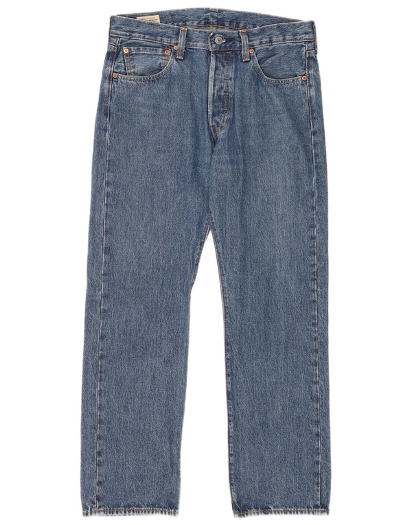 Jeans Levis 501 Straight Masculino W32 L30 Azul
