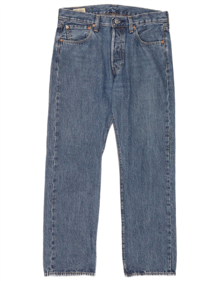Jeans Levis 501 Straight Masculino W32 L30 Azul