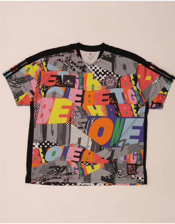 Adidas Camiseta Masculina Graphic Top Grande Multicolorido
