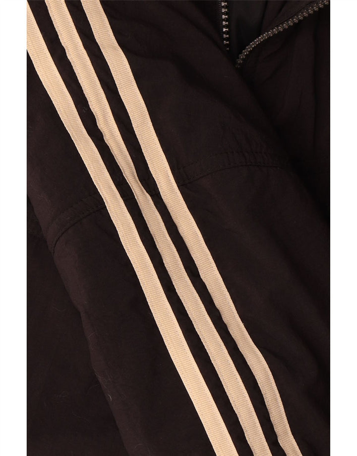 Jaqueta corta-vento masculina Adidas Graphic UK 40/42 médio preto colorblock