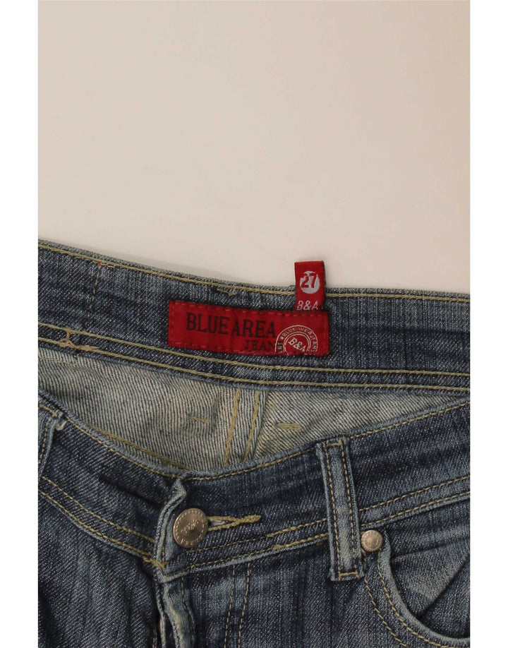 Jeans vintage feminino bootcut W27 L31 azul