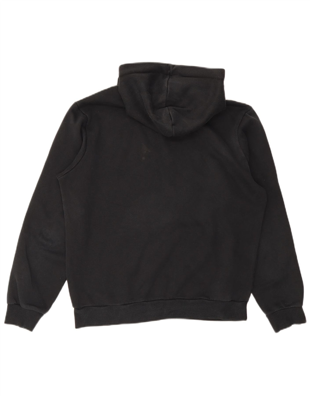 PUMA Mens Graphic Hoodie Jumper Médio Algodão Preto