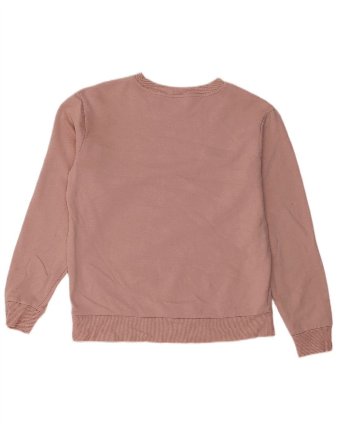 Suéter de moletom feminino grande Marks & Spencer Reino Unido 10 pequeno rosa