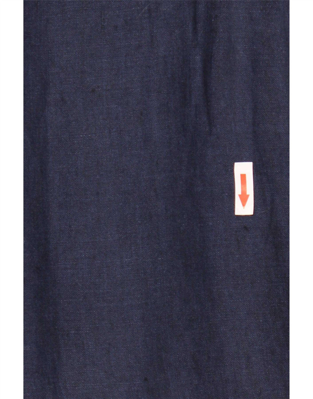 Camisa feminina Lands End UK 14 grande azul marinho