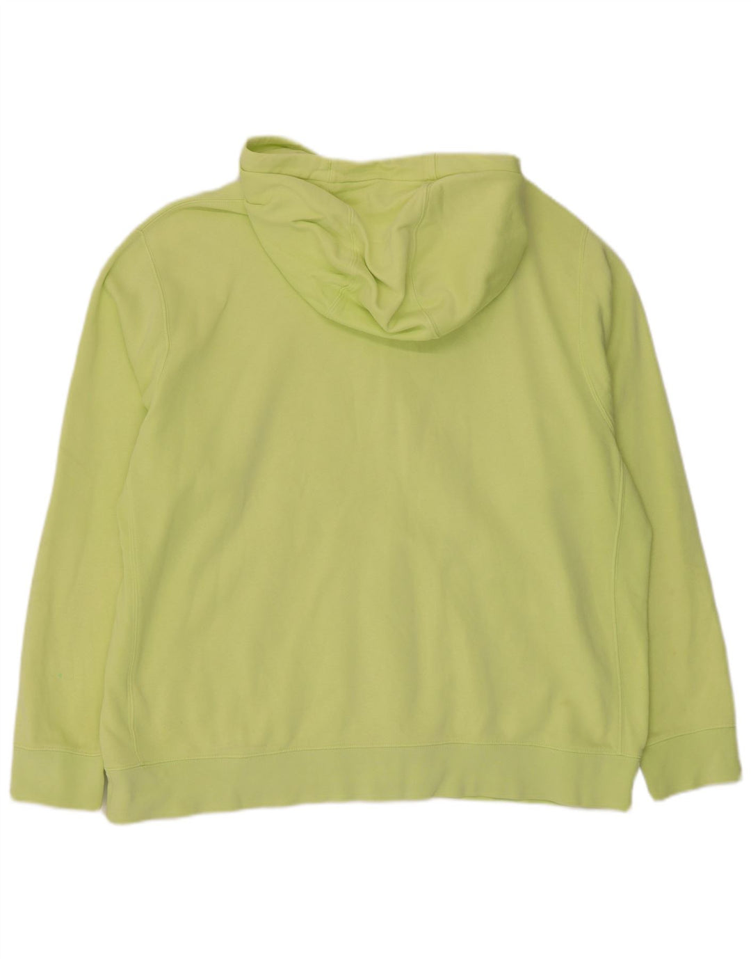 Nike masculino moletom com capuz XL amarelo algodão