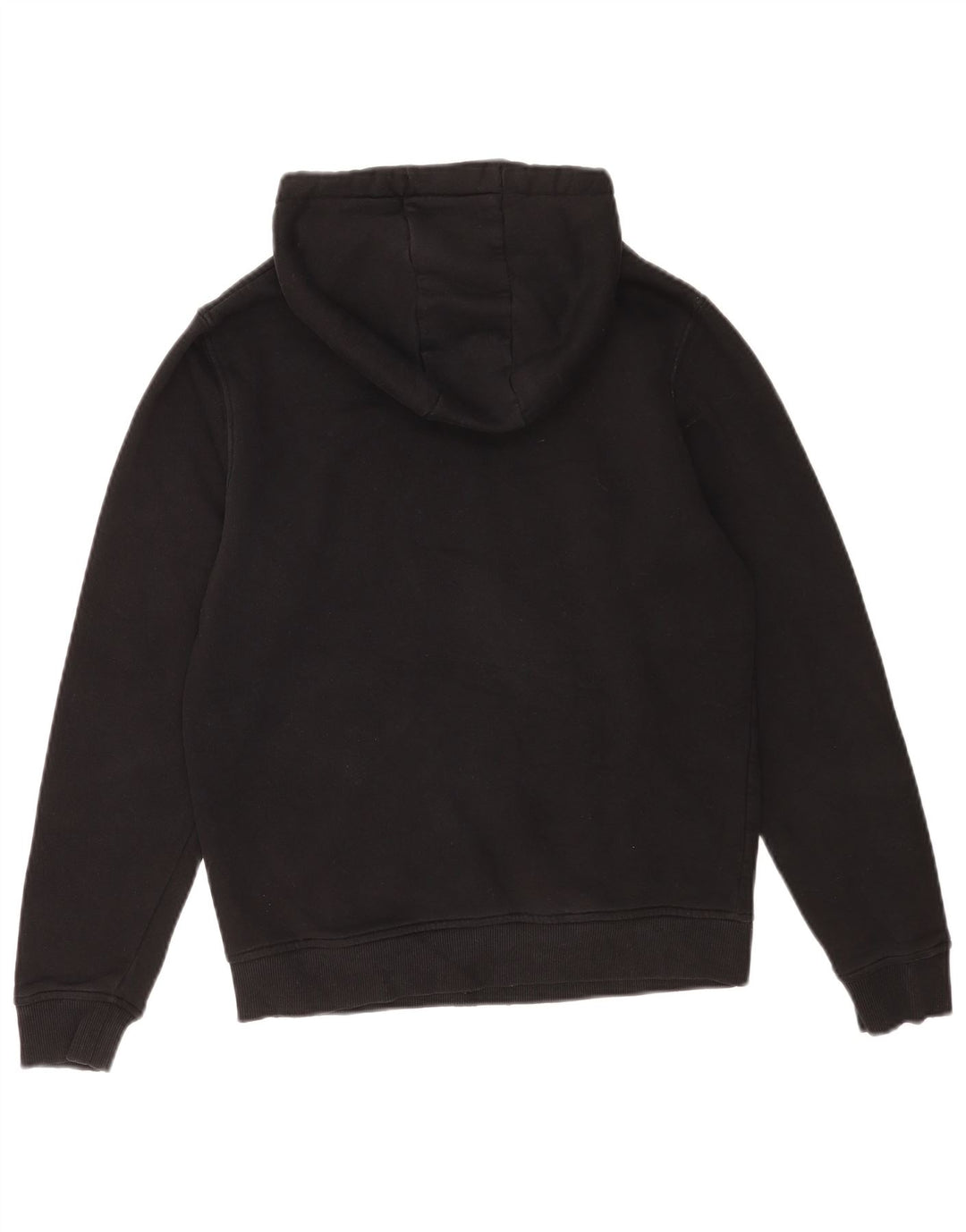 Lyle & Scott moletom com capuz masculino pequeno algodão preto