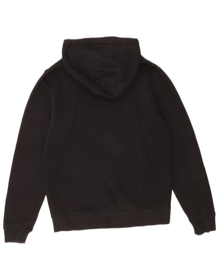 Lyle & Scott moletom com capuz masculino pequeno algodão preto