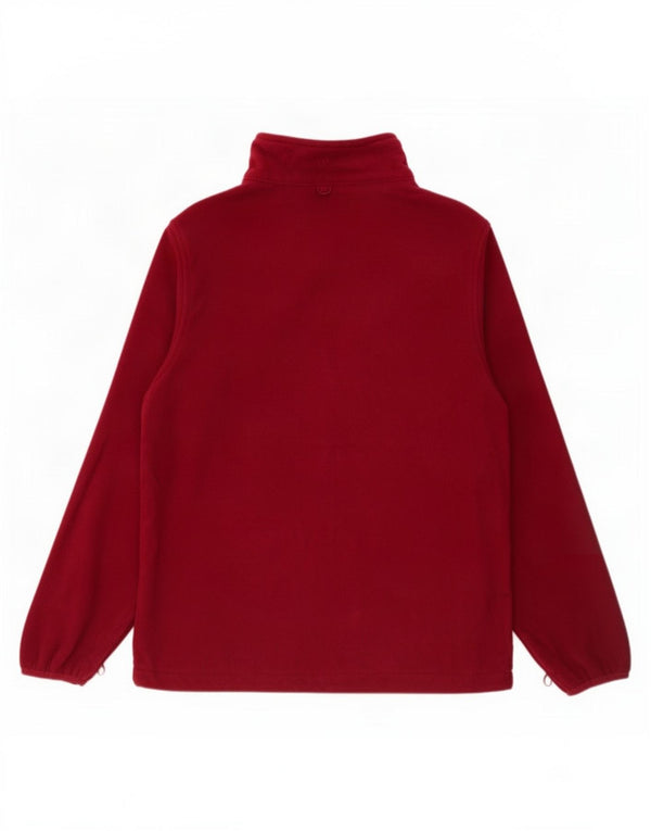 Jaqueta de lã com forro feminino Mountain Warehouse Reino Unido 18 XL Borgonha Poliéster