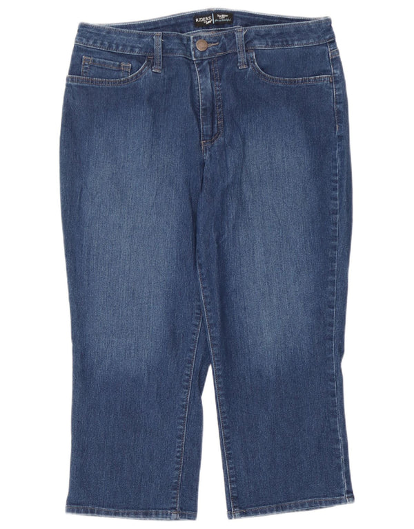 Calça Jeans Capri Feminina Lee Cintura Média W32 L21 Azul