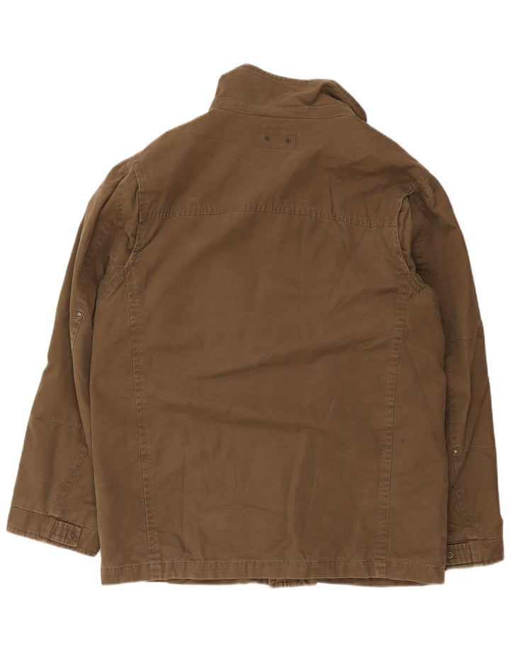 Jaqueta utilitária masculina Marks & Spencer Blue Harbor Reino Unido 40 grande marrom