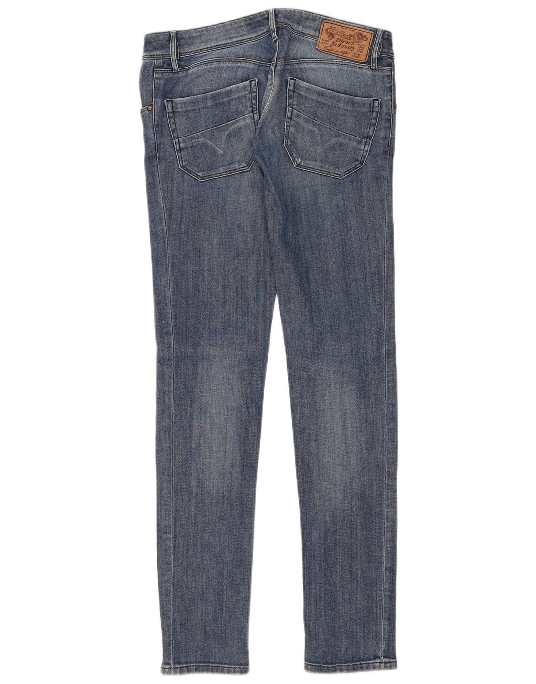 Diesel Feminino Nevy Slim Jeans W30 L34 Azul Algodão