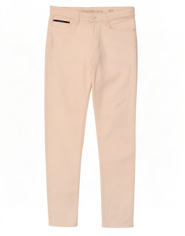 Calvin Klein Jeans Skinny Feminino W28 L28 Branco