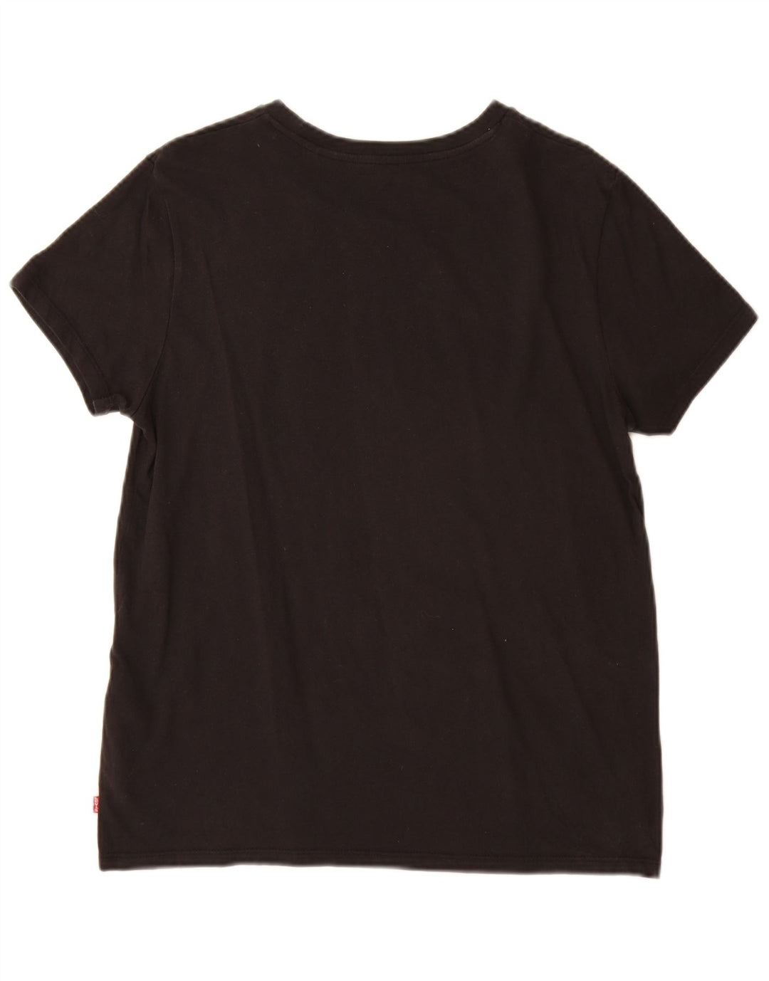 Camiseta feminina gráfica Levi's Top UK 14 médio algodão preto
