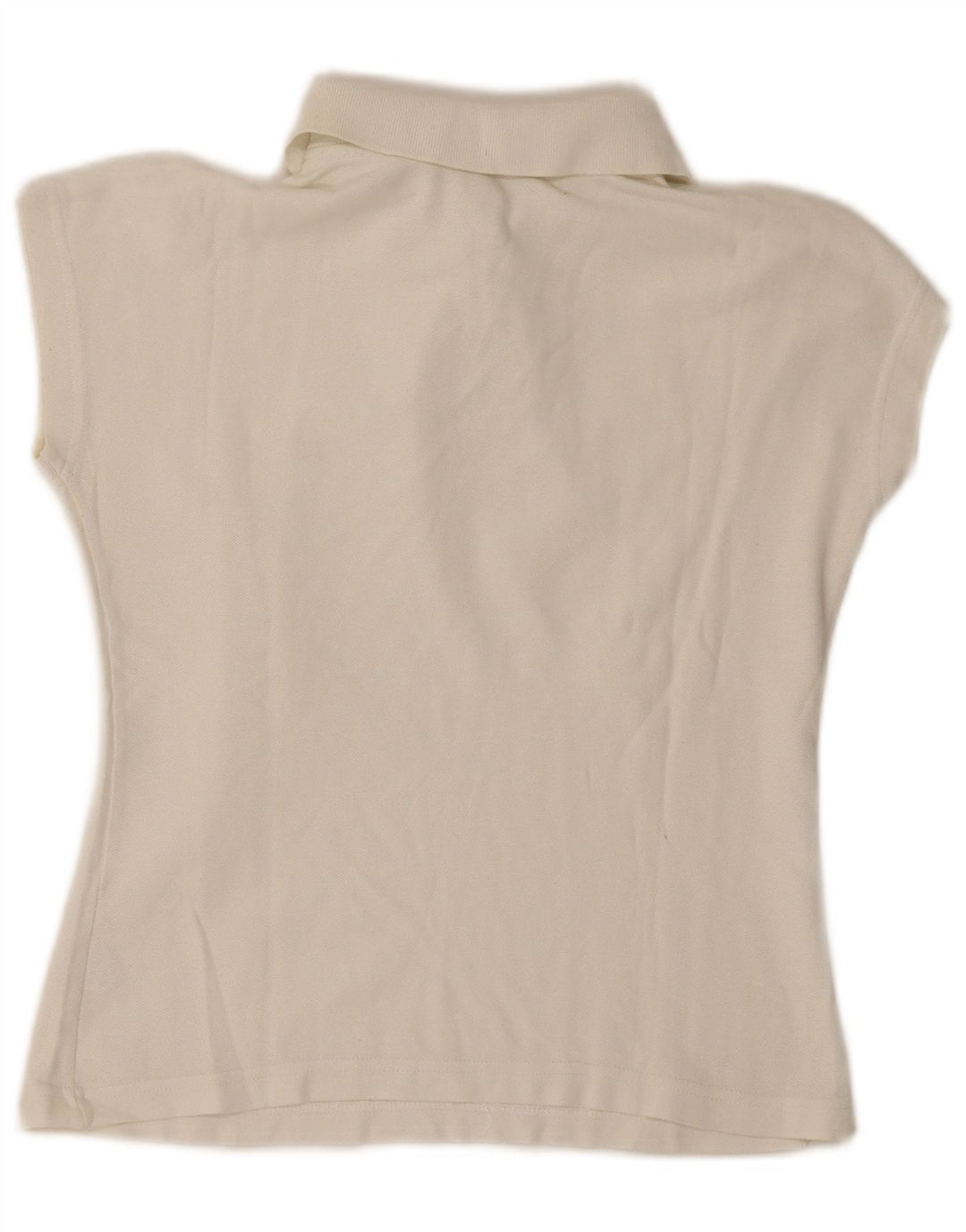 Camisa polo feminina Fila Crop US 8 médio algodão branco